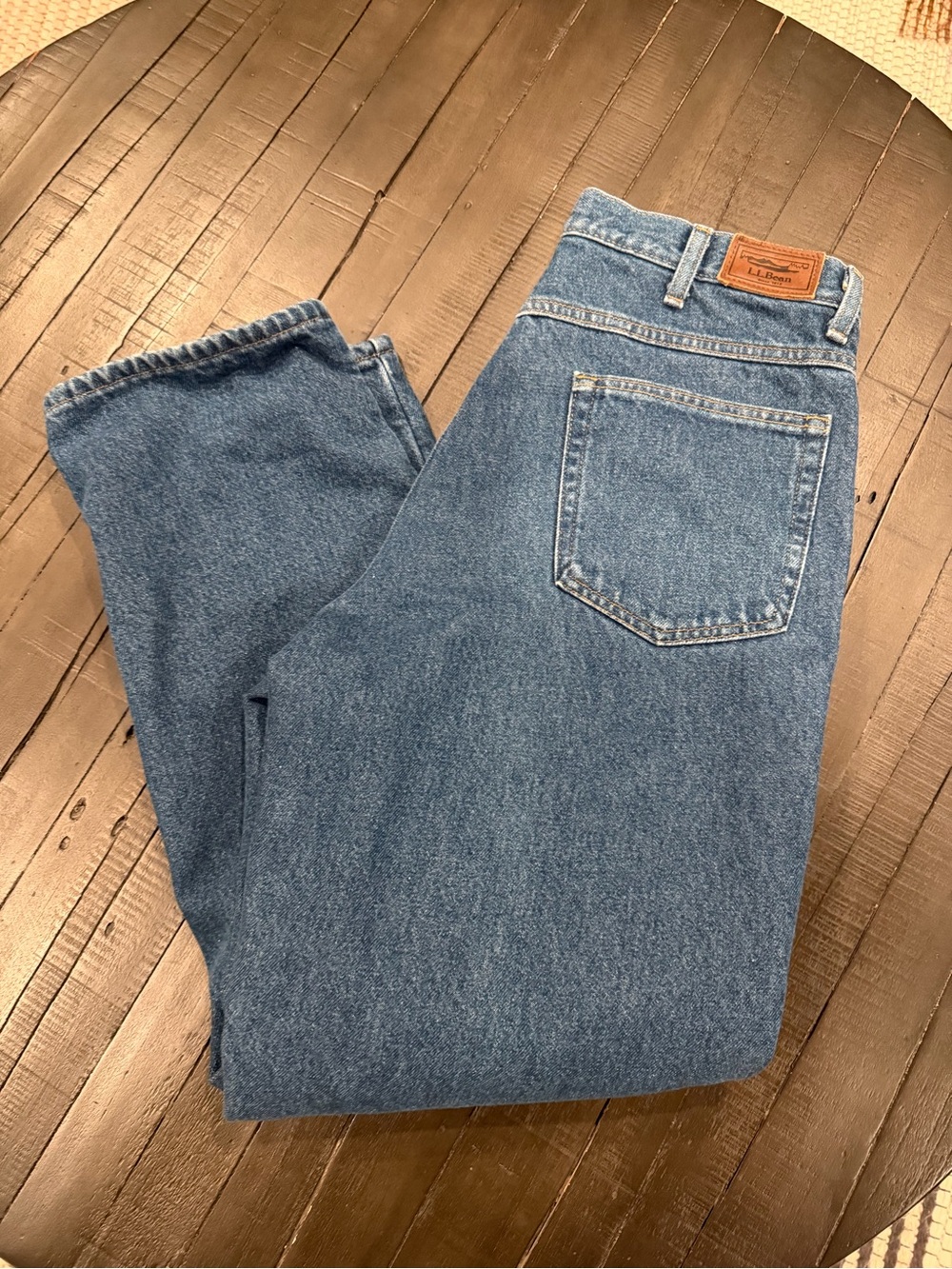 🔥🔥LL Bean Jeans Mens 32x29 Natural Fit Straight Leg Cotton VERY NICE!🔥🔥